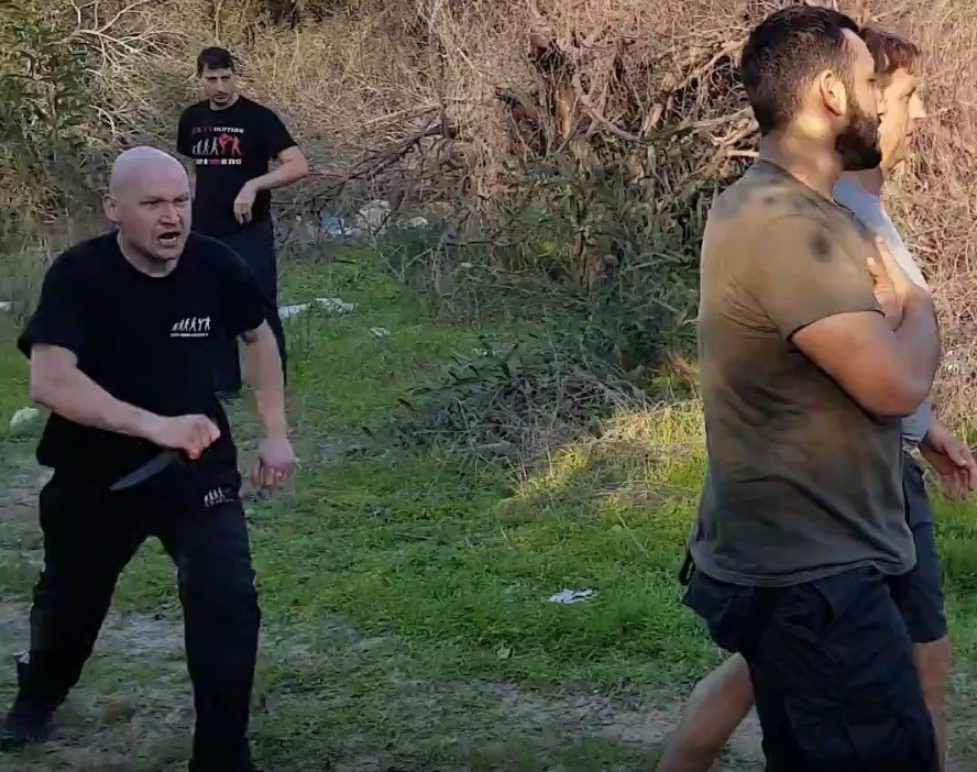 KRAVolution Team Train & KRAVel 2017 Israel - Bodyguard Training