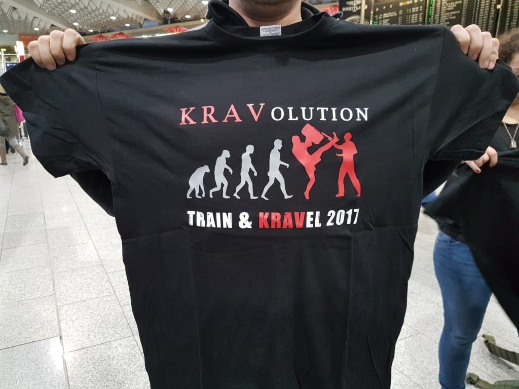 KRAVolution Team Train & KRAVel 2017 Israel - Motto T-Shirt