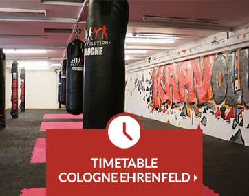 Timetable Krav Maga lessons Cologne Ehrenfeld