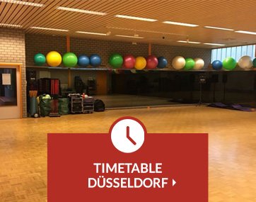 Timetable Krav Maga lessons Düsseldorf