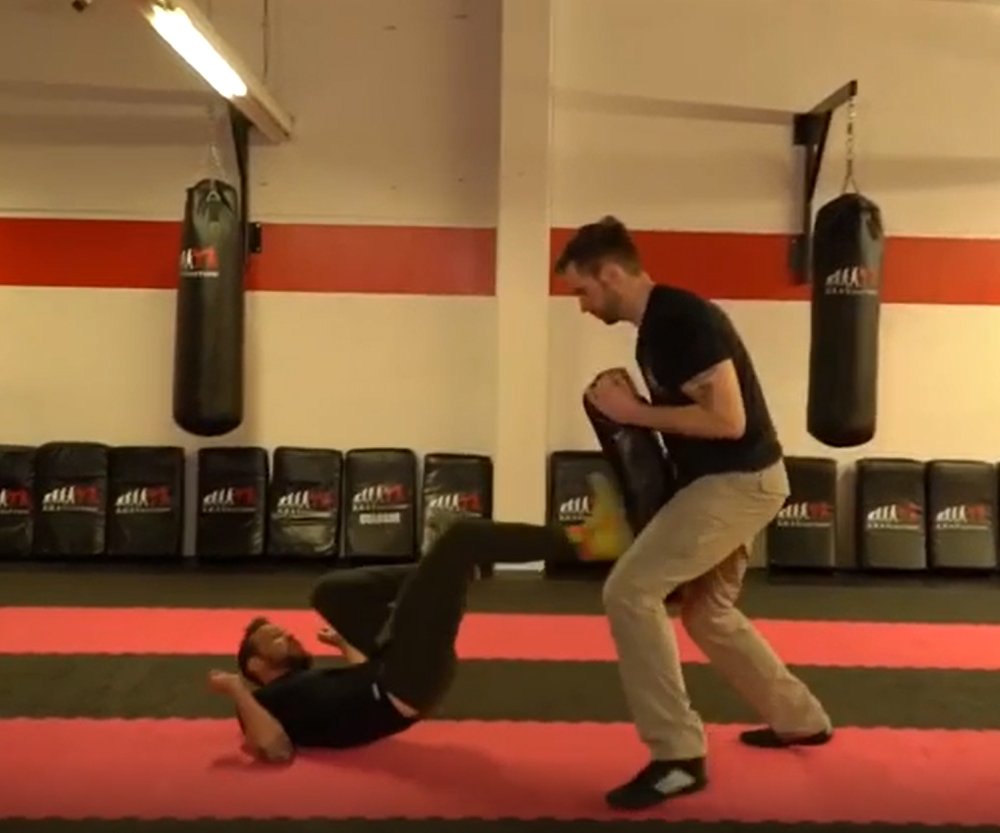 Krav Maga online webinare solo exercises