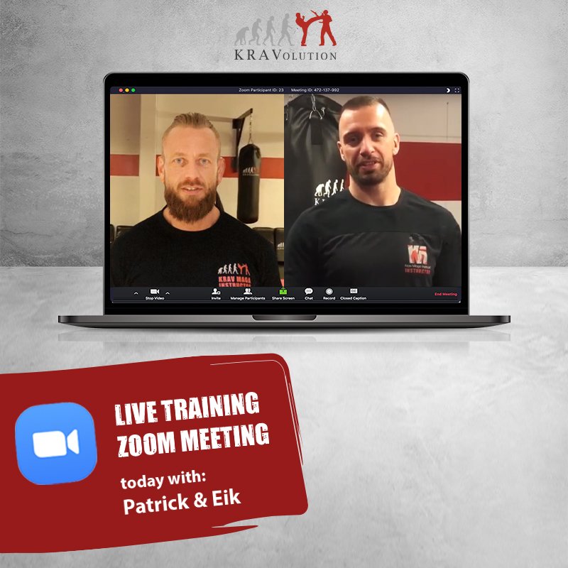 Live Training als Zoom Meeting mit Patrick und Eik