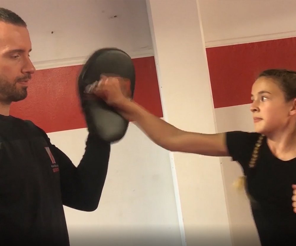 Hammerfist training für Kinder